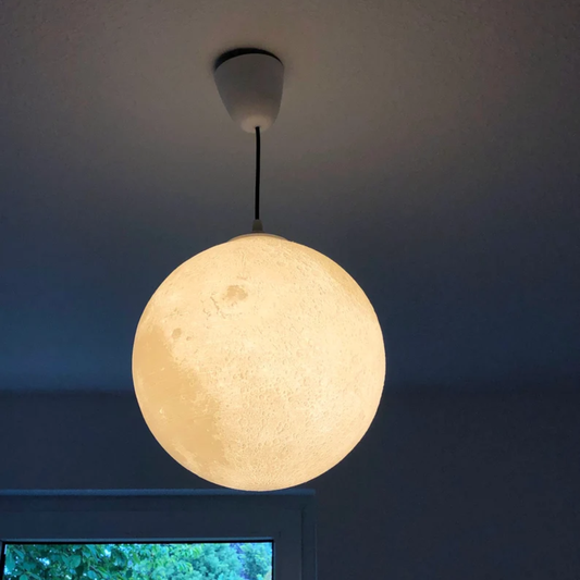 LAMPARA LUNA COLGANTE