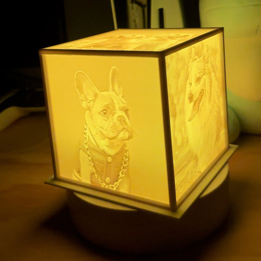 LITOFANÍA CUBO